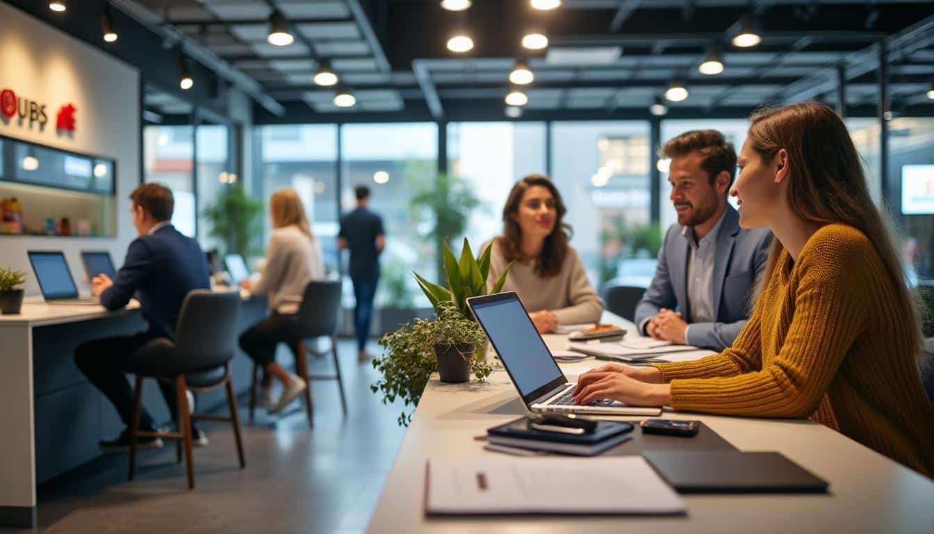 Illustration: Comprendre les différents établissements bancaires en Suisse