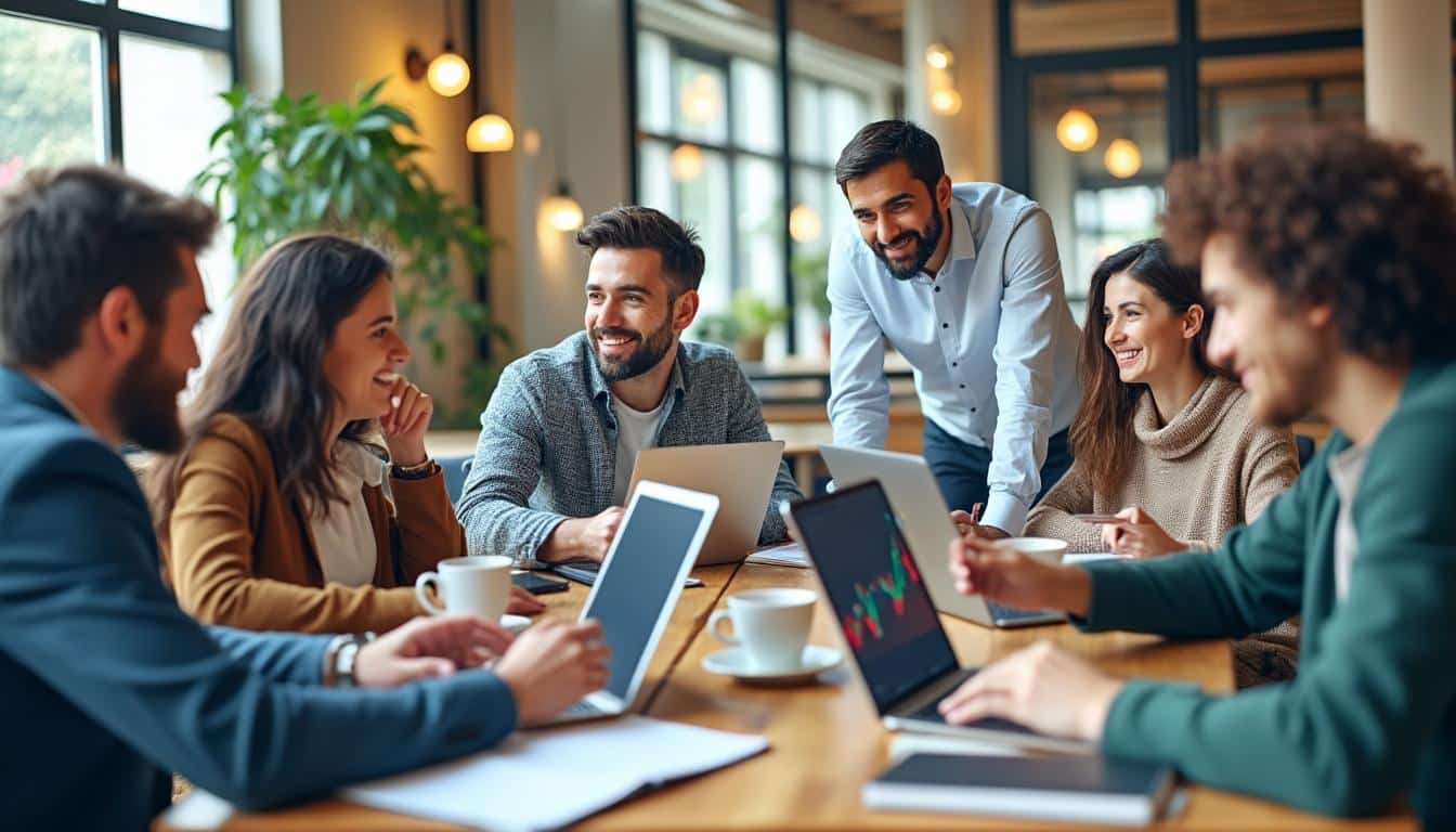 Illustration: Comment choisir la meilleure plateforme pour un forum bourse actif et fiable