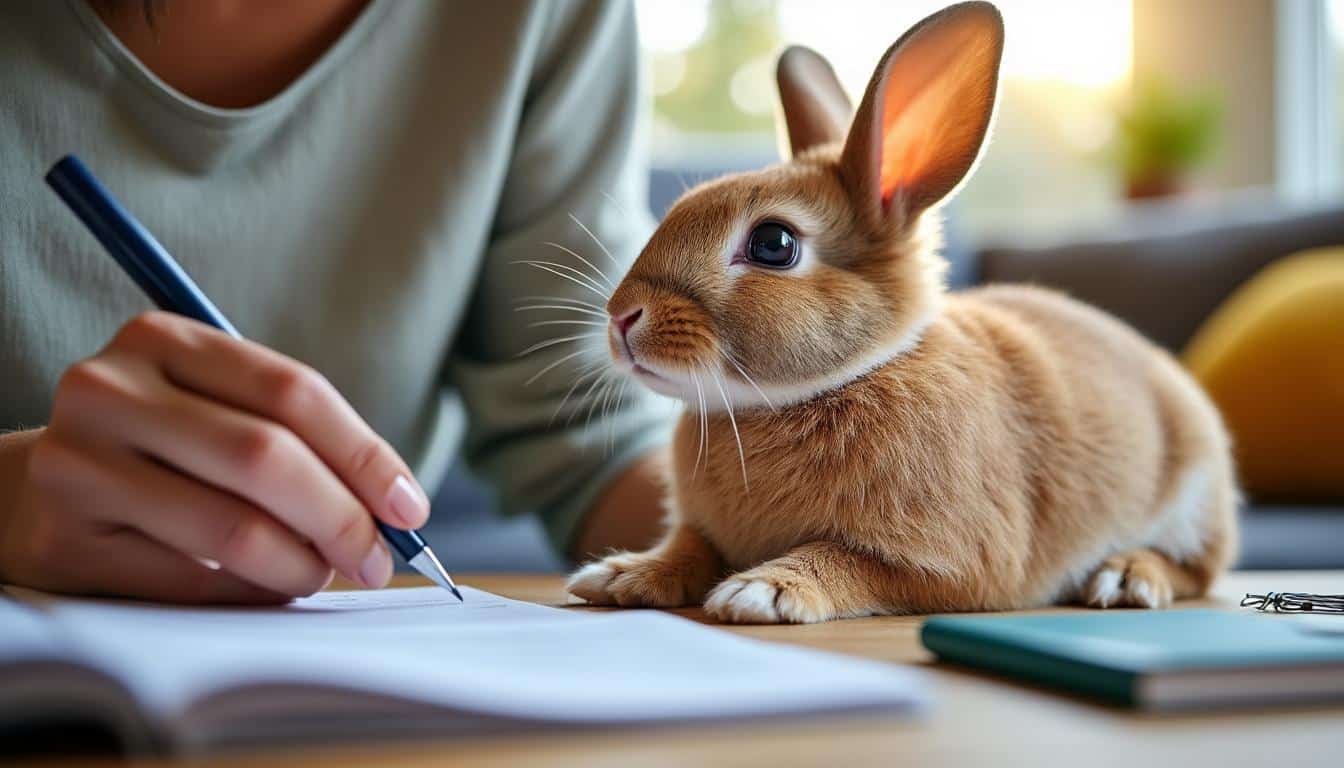 Illustration: Pourquoi opter pour une assurance santé spécifique à votre lapin domestique ?