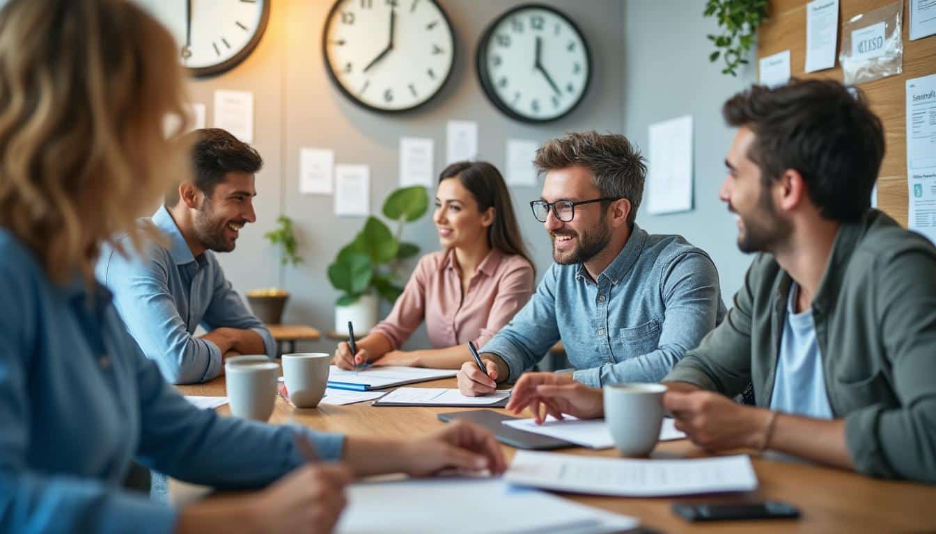 Illustration: Les types de contrats et leurs horaires dans les offres d’emploi en assurance