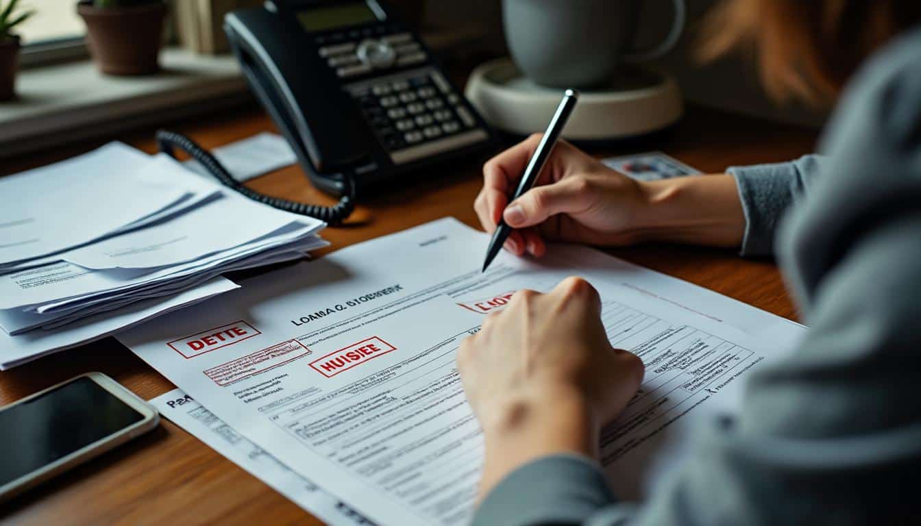Rachat de crédit pour FICP avec dettes huissiers : solution efficace