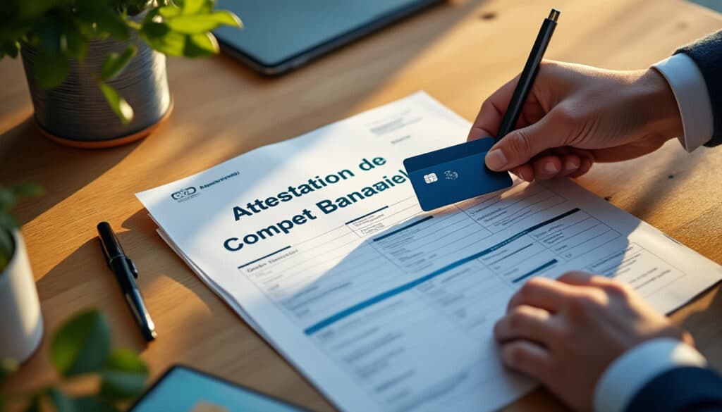 Attestation de compte bancaire : guide complet pour l’obtenir facilement